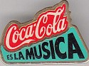 Coca-Cola Coca-Cola Es La Música Red & Blue Spain  Metal. Subida por Granotius